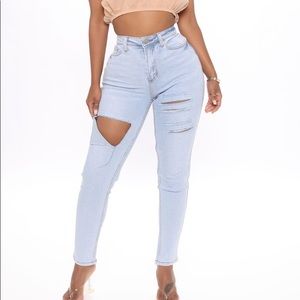 FASHION NOVA High Waisted Jeans